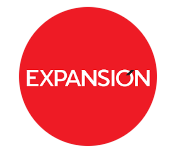 Official logo of Expansión, a media outlet specializing in business, economics, and trends in Mexico and Latin America.