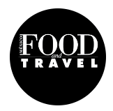 Official logo of Food and Travel México, a magazine specializing in gastronomy, travel, and culinary experiences both domestically and internationally.