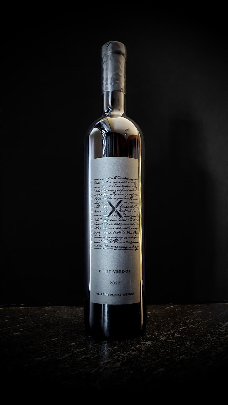 Anniversary wine bottle in collaboration with Casa Madero
